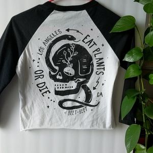 BeetxBeet vegan crop top